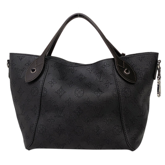 Louis Vuitton Hina PM Shoulder Bag Monogram Mahina Black