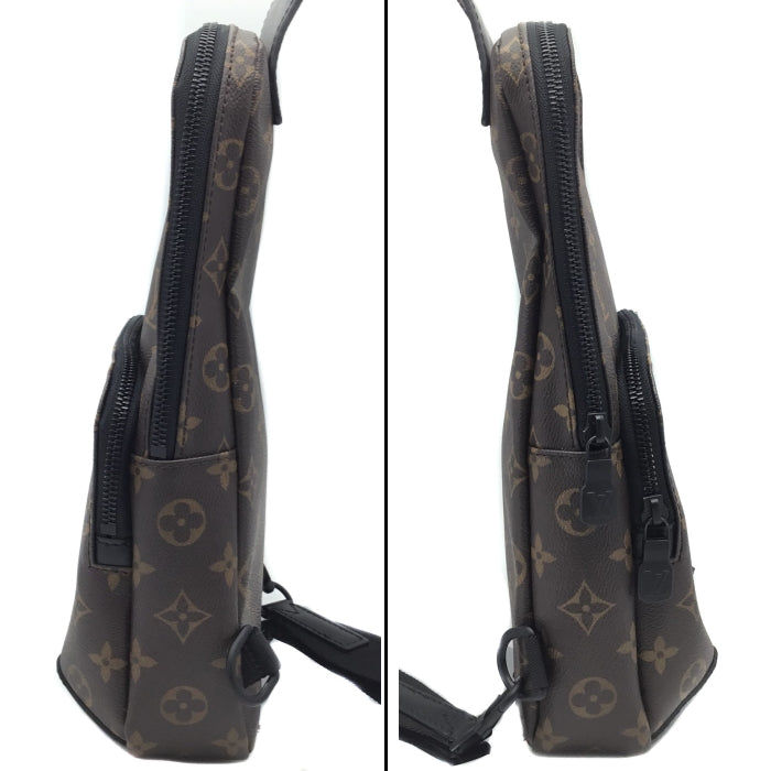 Louis Vuitton Avenue Sling Bag Monogram Macassar Body Bag