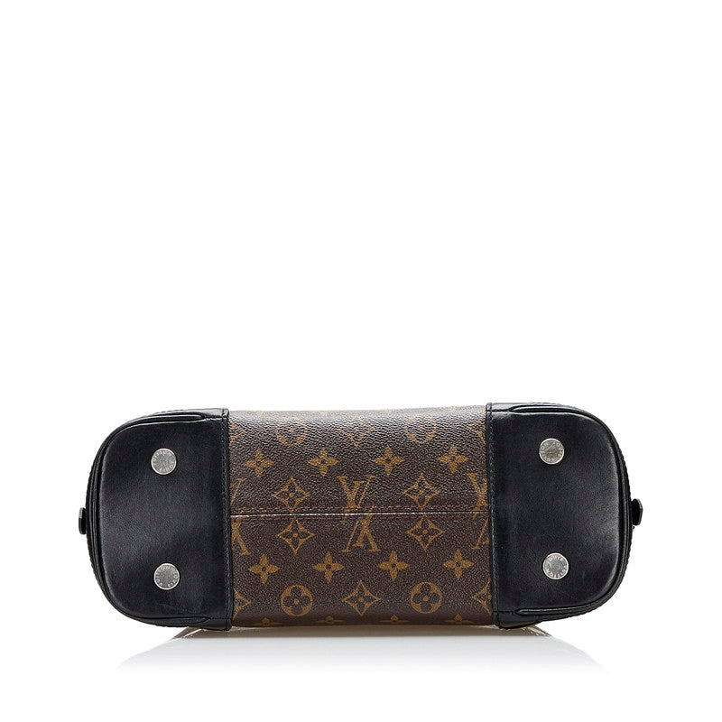 Louis Vuitton Monogram Shiny Alma PM Handbag Brown