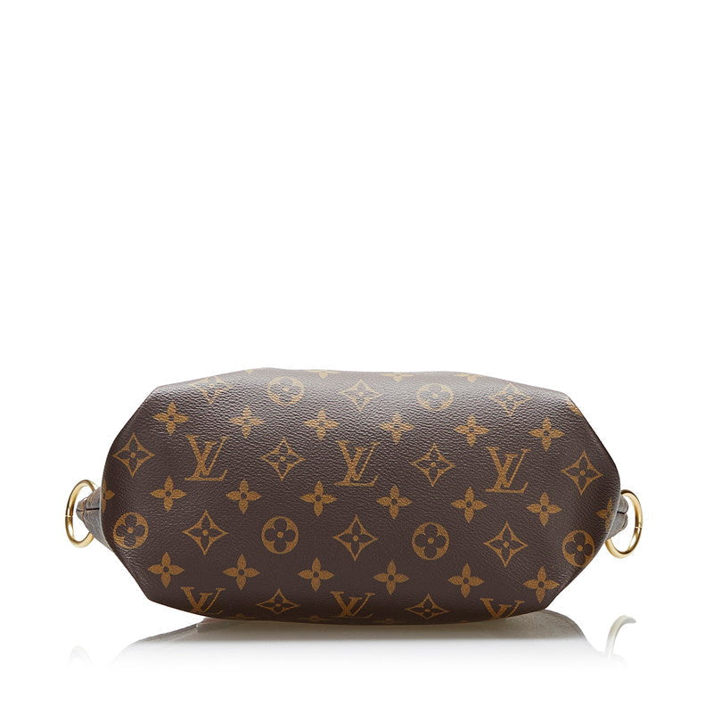 Louis Vuitton Flower Zipped PM Handbag Shoulder Bag Brown