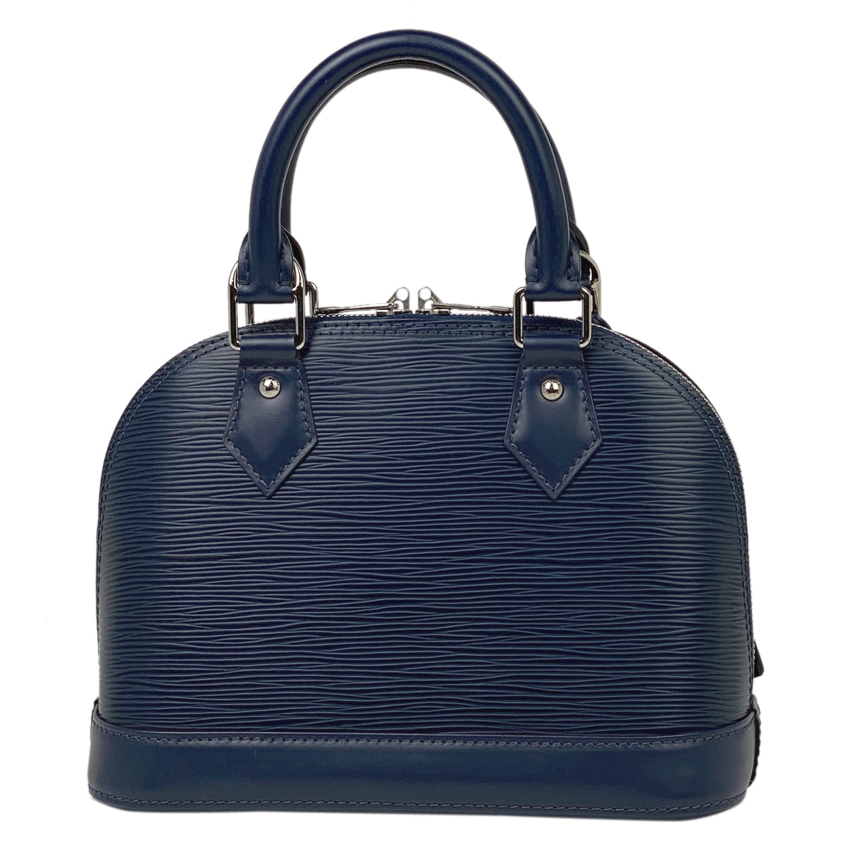 Louis Vuitton Alma BB Shoulder Bag Epi Andigo Blue