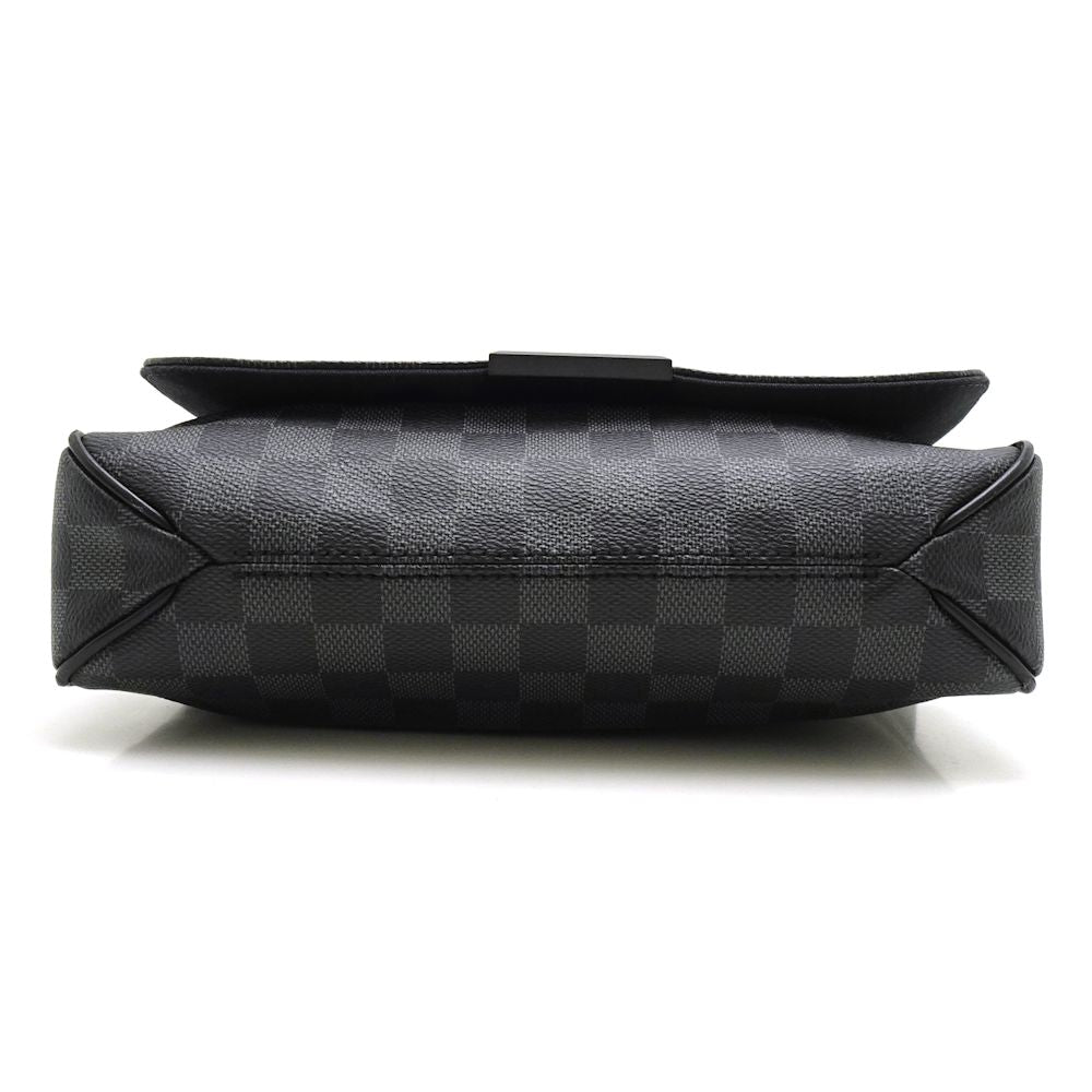 Louis Vuitton Damier Graphite PM Diagonal Shoulder Black