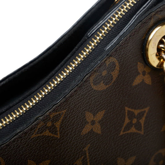 Louis Vuitton Surenne BB Chain Shoulder Bag Brown