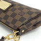 Louis Vuitton Eva 2way Shoulder Bag Damier Ebene