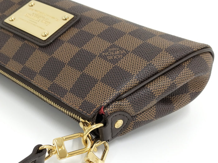 Louis Vuitton Eva 2way Shoulder Bag Damier Ebene