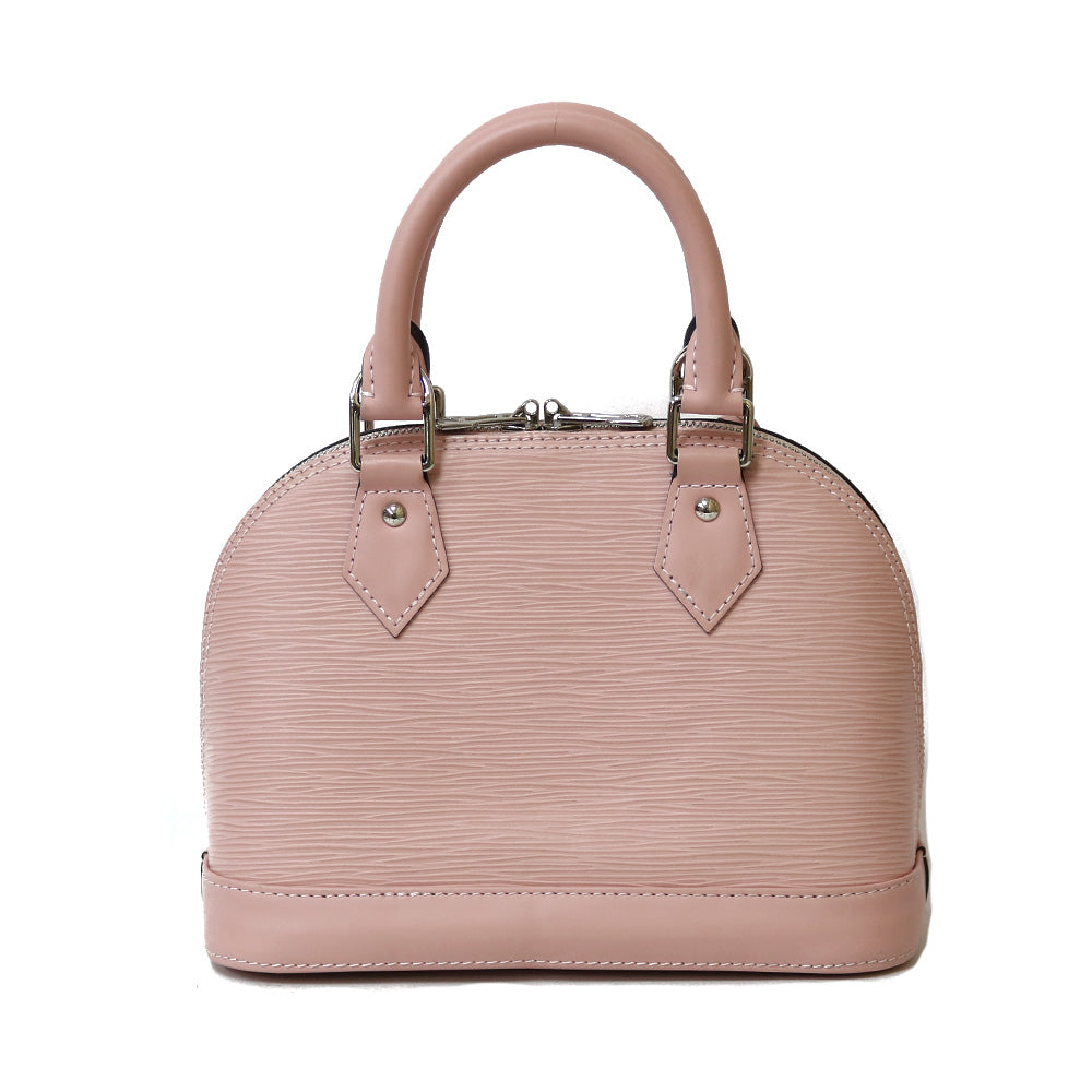 Louis Vuitton Alma BB Epi Shoulder Bag Pink