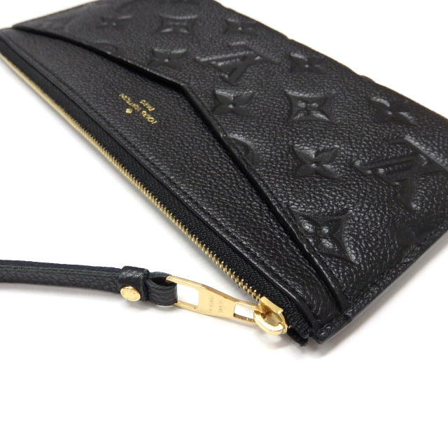Louis Vuitton Monogram Emplant Pochette Melanie BB Long Wallet Pouch