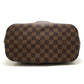 Louis Vuitton Damier Sienna MM 2WAY Bag Ebene Brown