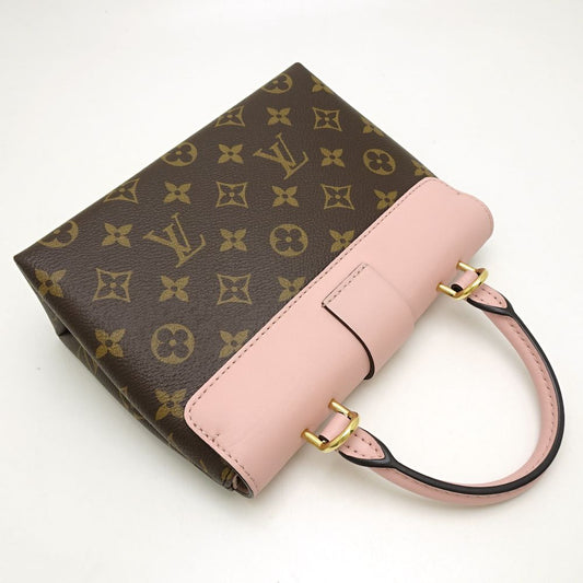 Louis Vuitton Monogram Locky BB Rose Poodle 2WAY Bag