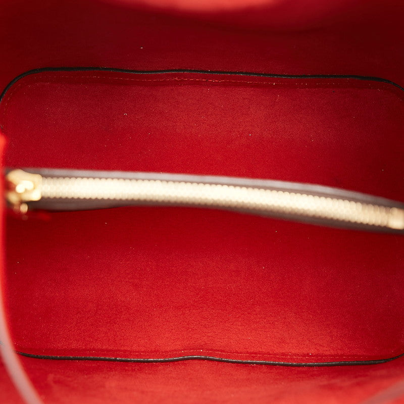 Louis Vuitton Neonoe Shoulder Bag Coquelico Brown Red