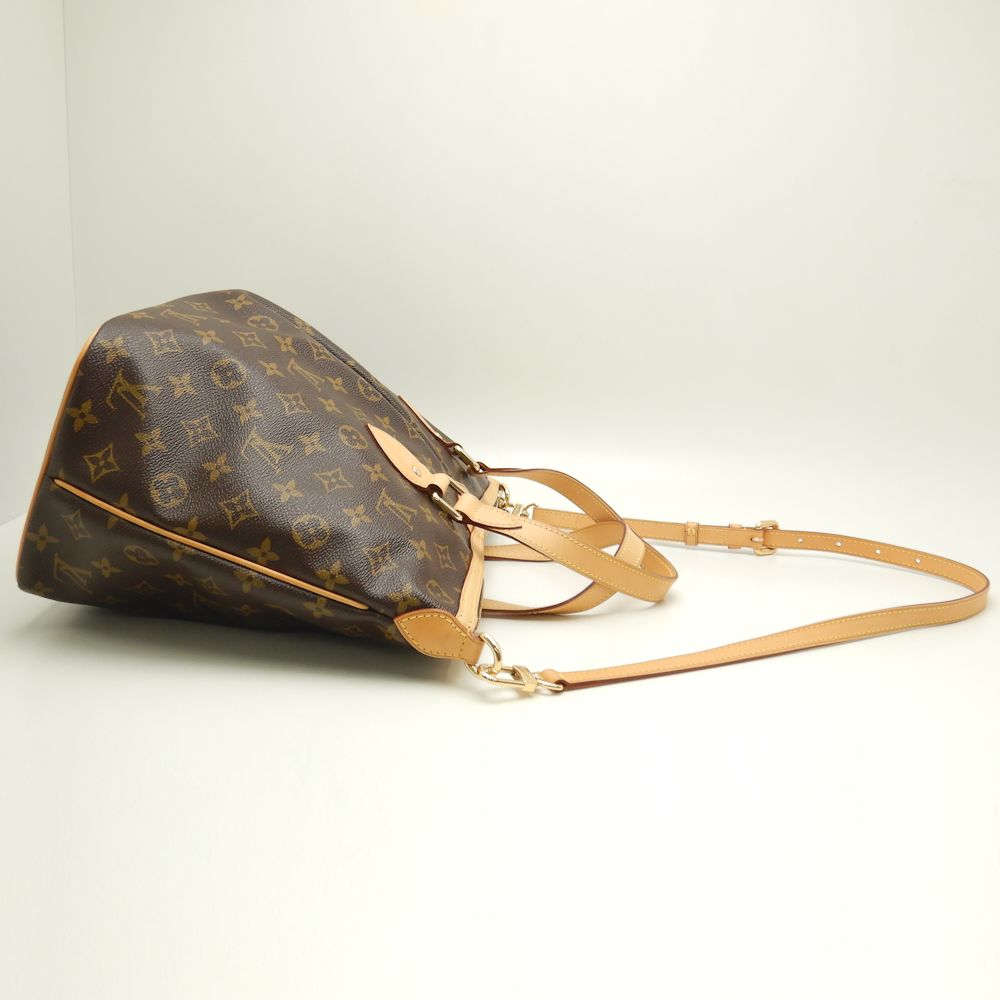 Louis Vuitton Monogram Palermo PM Brown 2WAY Tote Bag