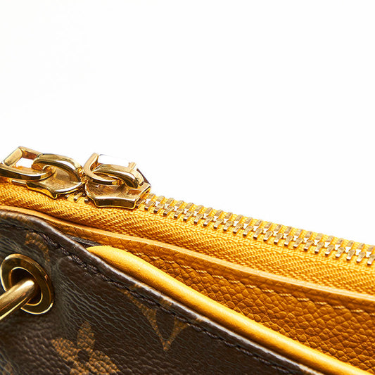 Louis Vuitton Monogram Pallas Shoulder Bag Brown