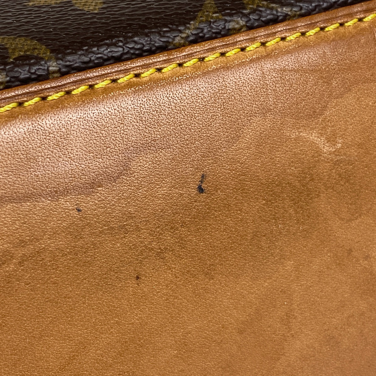 Louis Vuitton Piano Tote Shoulder Bag Monogram Brown