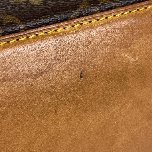 Louis Vuitton Piano Tote Shoulder Bag Monogram Brown