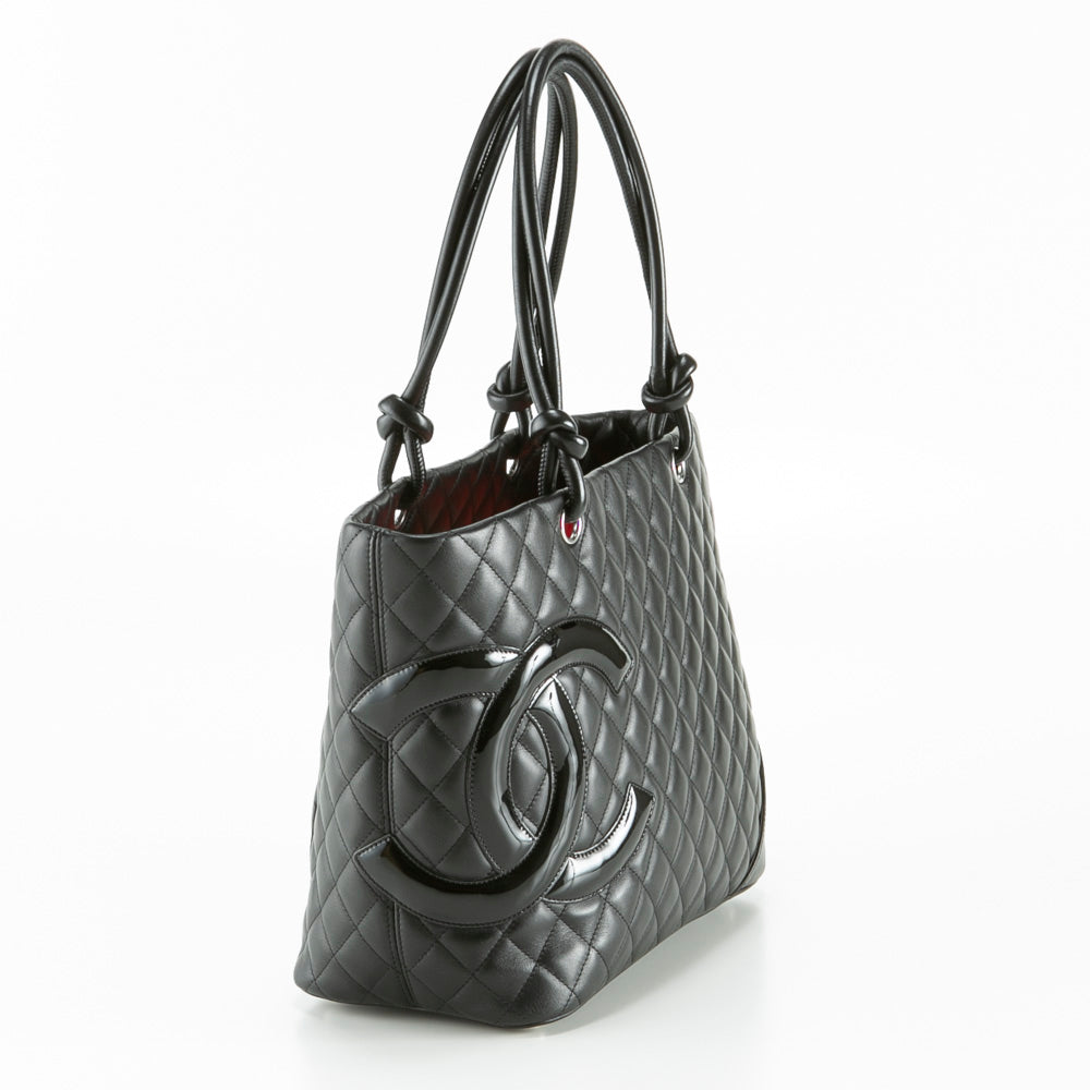 Chanel Cambon Large Tote Bag Black