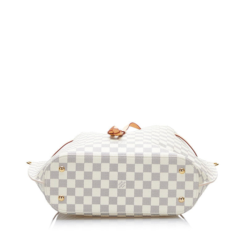 Louis Vuitton Damier Azur Girolatta Shoulder Bag White