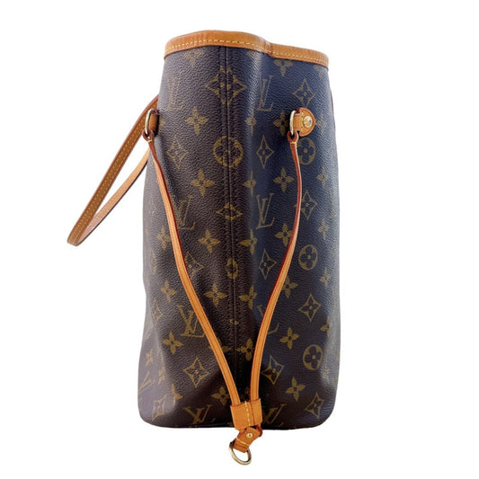 Louis Vuitton  Neverfull MM Monogram Tote Bag Shoulder