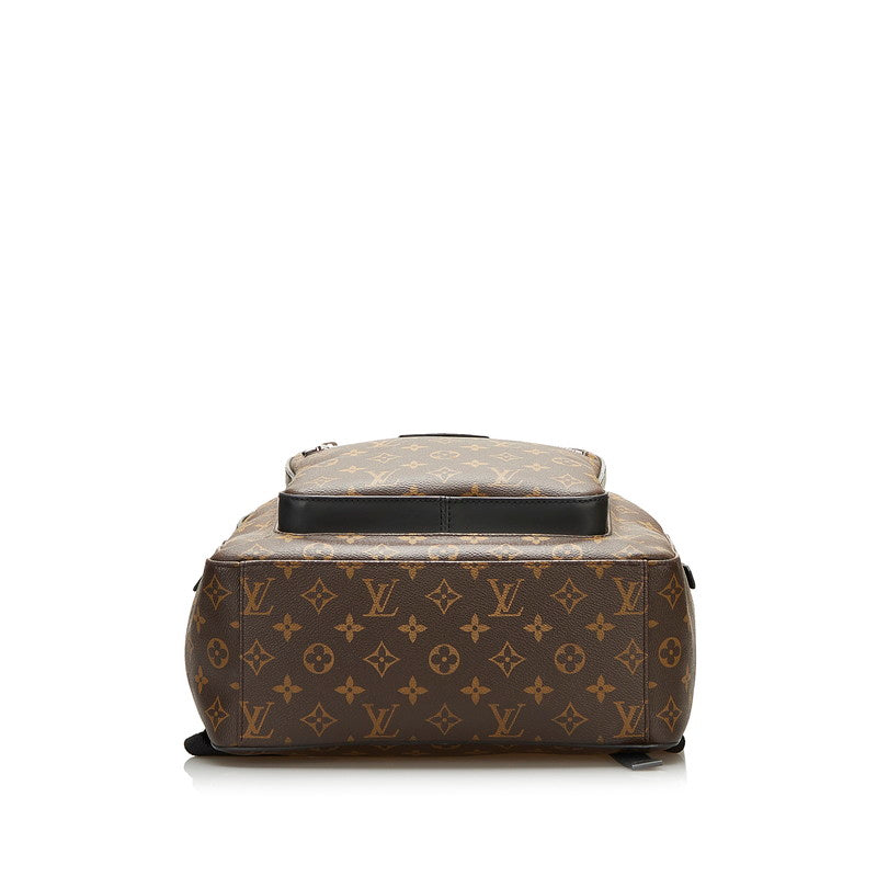 Louis Vuitton Monogram Macassar Josh Rucksack Backpack Brown