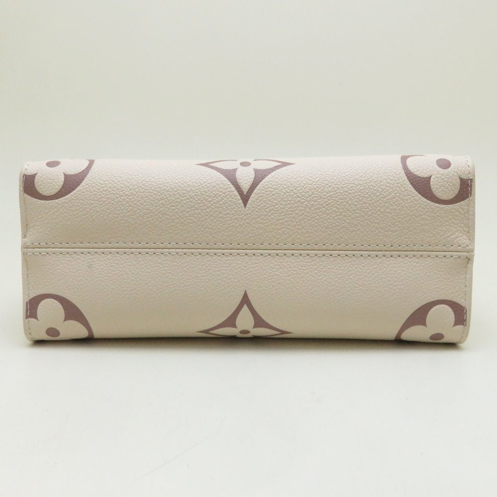 Louis Vuitton Amplant Bicolor On The Go PM 2WAY Bag Claim Creme