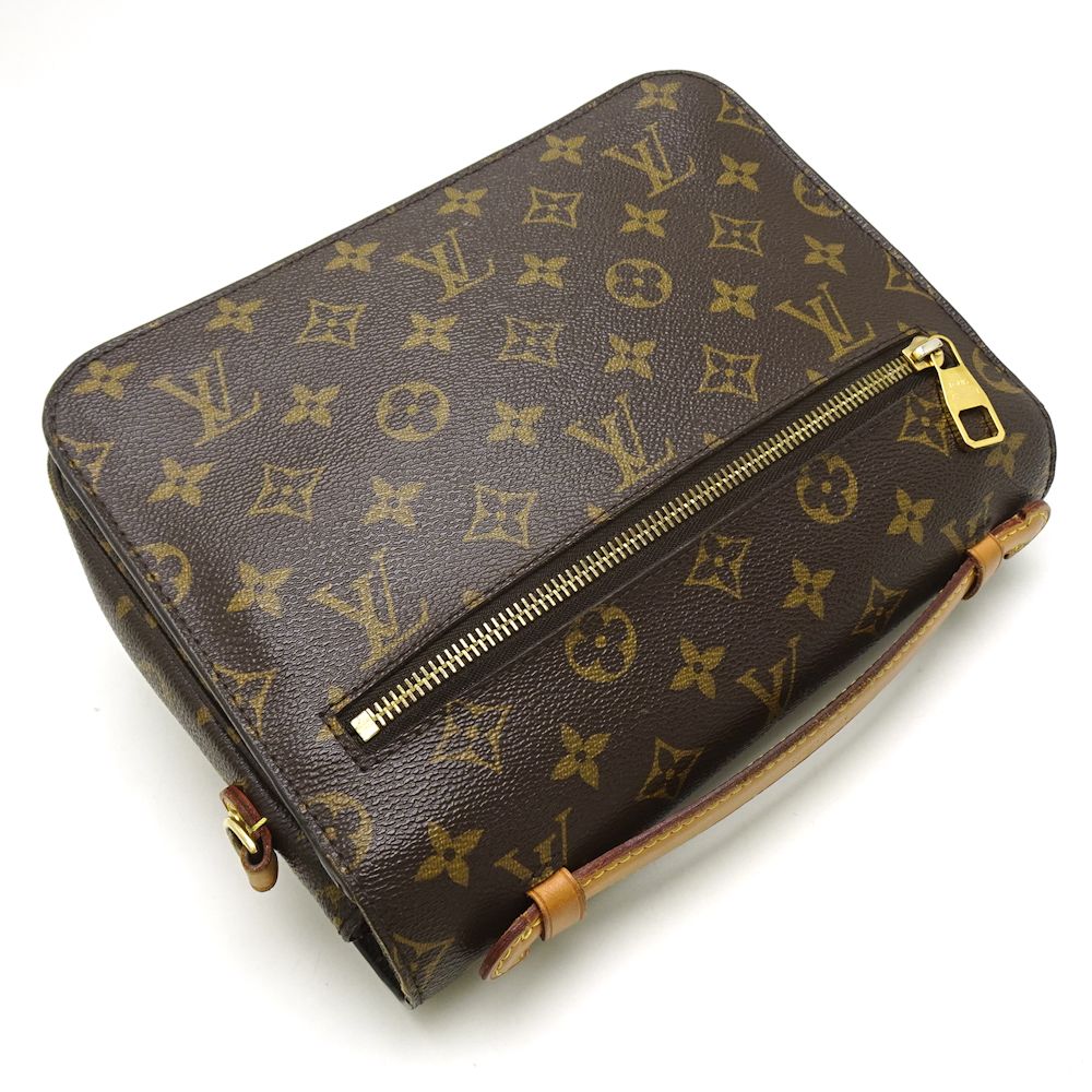 Louis Vuitton Monogram Pochette Metis MM Brown 2WAY Bag