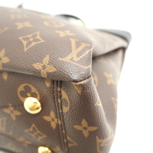 Louis Vuitton  Pallas Shopper Monogram Handbag Brown
