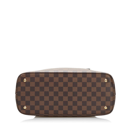 Louis Vuitton Damier Kensington Shoulder Bag 2way Ebene Brown