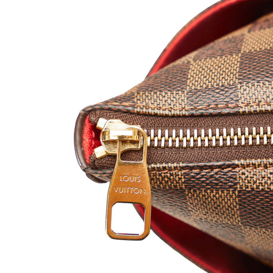 Louis Vuitton Damier Totally PM Handbag Tote Bag Brown
