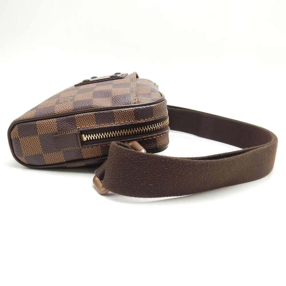 Louis Vuitton Damier Bum Bag Brooklyn Ebene Waist Pouch Body Bag