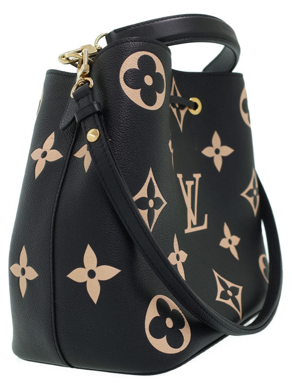 Louis Vuitton Bicolor Monogram Emplant Neonoe MM