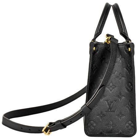 Louis Vuitton On The Go PM  Hand Bag Monogram Emplant
