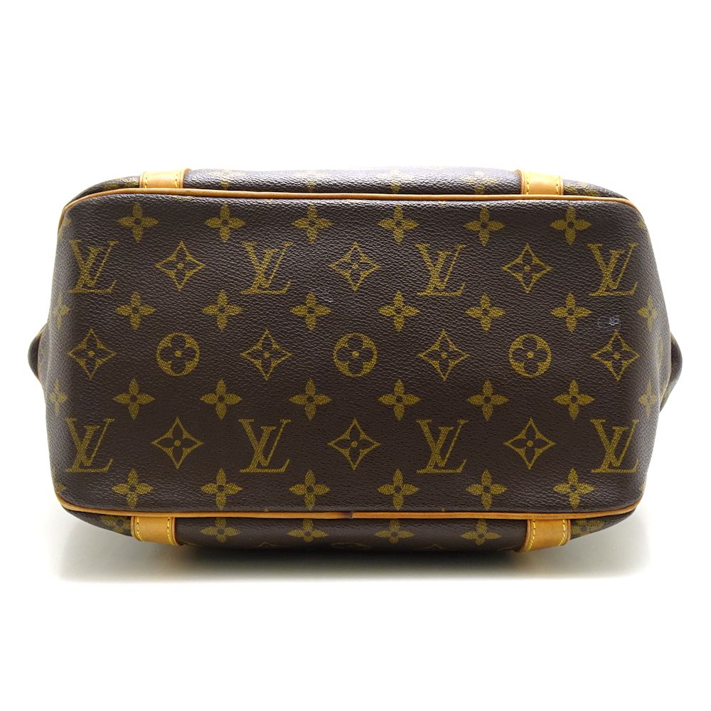 Louis Vuitton Monogram Sac Shopping Tote Brown
