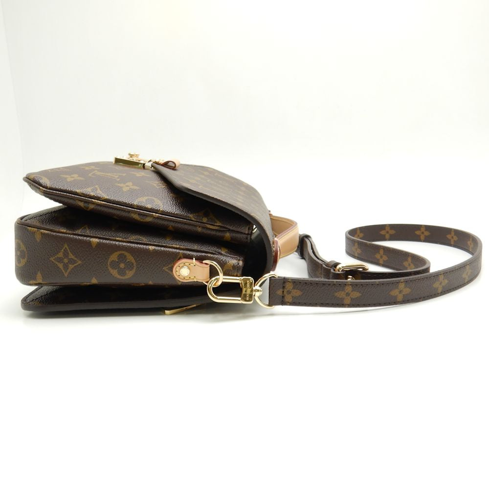 Louis Vuitton Monogram Pochette Metis MM Brown 2WAY Bag