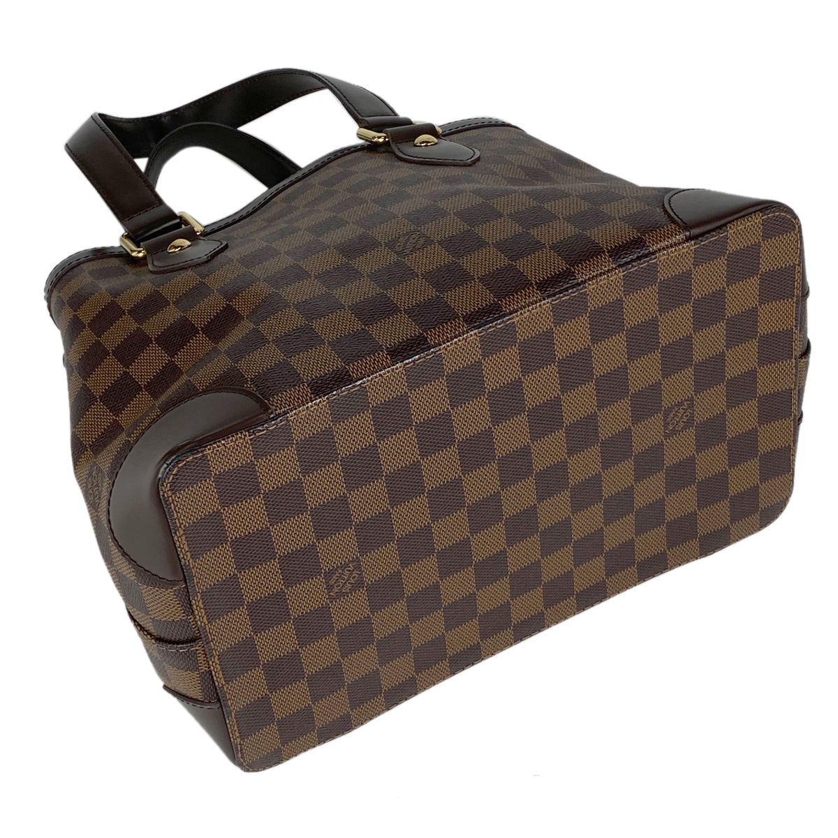 Louis Vuitton Hampstead PM Shoulder Bag Tote Bag Damier Brown