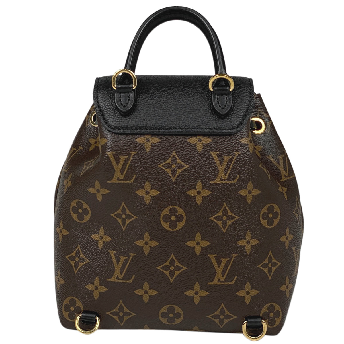 Louis Vuitton Montsouris NM BB Backpack Monogram Brown Black