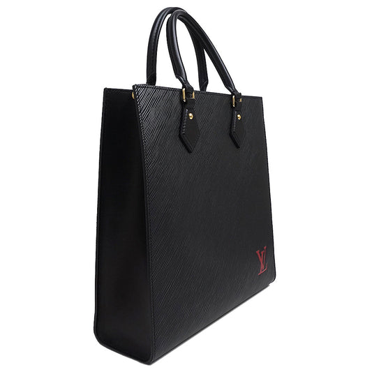 Louis Vuitton Epi Leather Sac Plat PM Diagonal Shoulder Bag Black