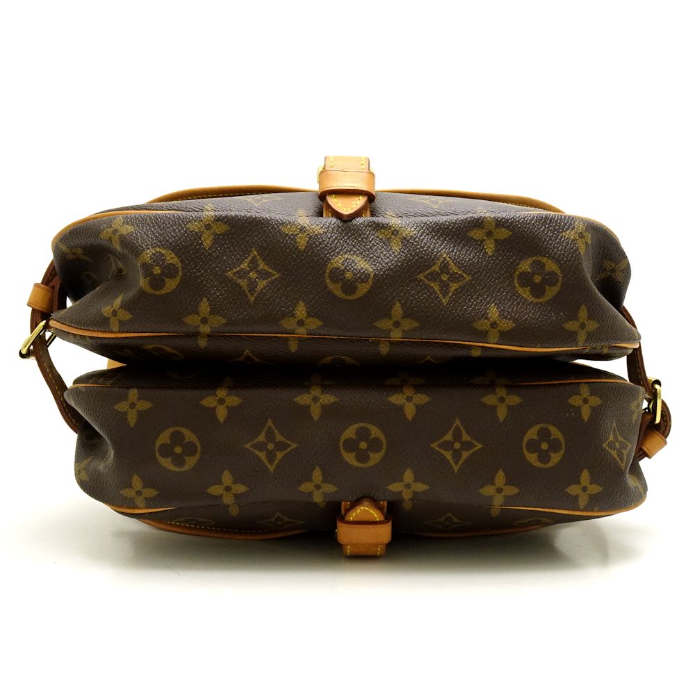 Louis Vuitton  Monogram Saumur 30 Brown