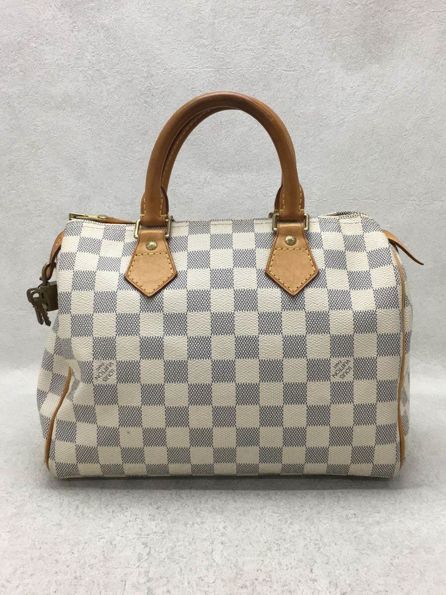 Louis Vuitton Speedy Damier Azur White PVC