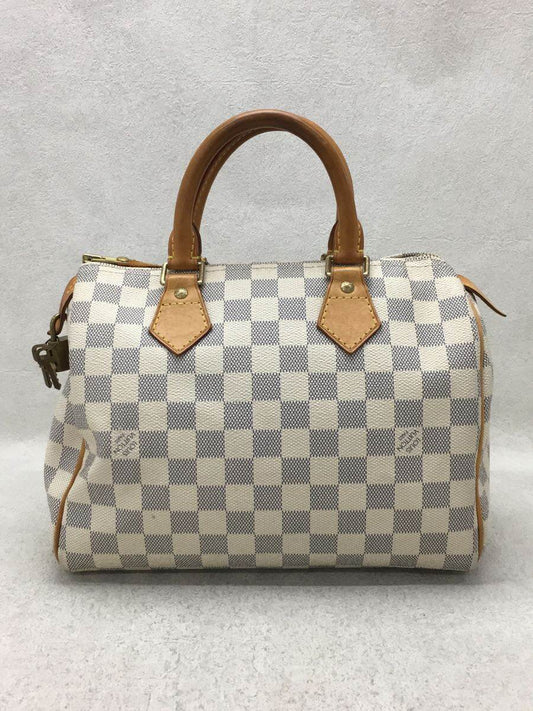 Louis Vuitton Speedy Damier Azur White PVC