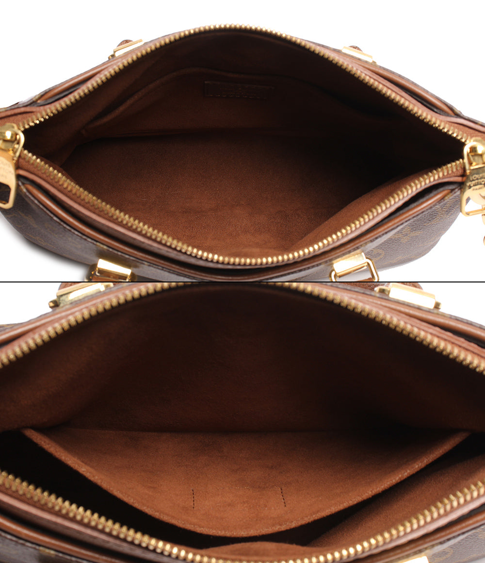 Louis Vuitton 2way Shoulder Bag Handbag Pallas BB Monogram