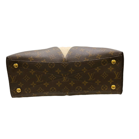 Louis Vuitton V Tote Shoulder Bag Monogram Noir Black