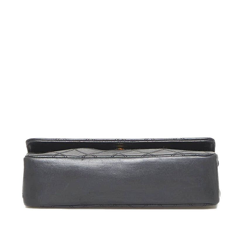 Chanel Decacoco Cocomark Bicolore Chain Shoulder Bag Black