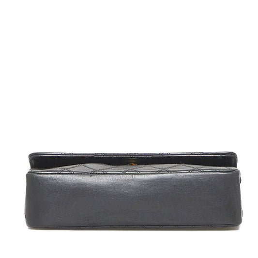 Chanel Decacoco Cocomark Bicolore Chain Shoulder Bag Black