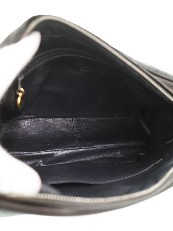 Chanel Matelasse Shoulder Bag Black