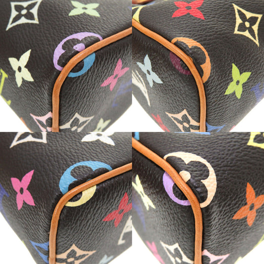 Louis Vuitton Monogram Multicolor Mini Speedy Noir Black