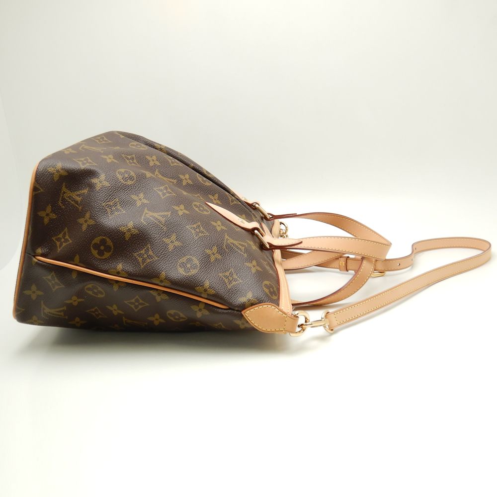 Louis Vuitton Monogram Palermo PM Brown 2WAY Bag