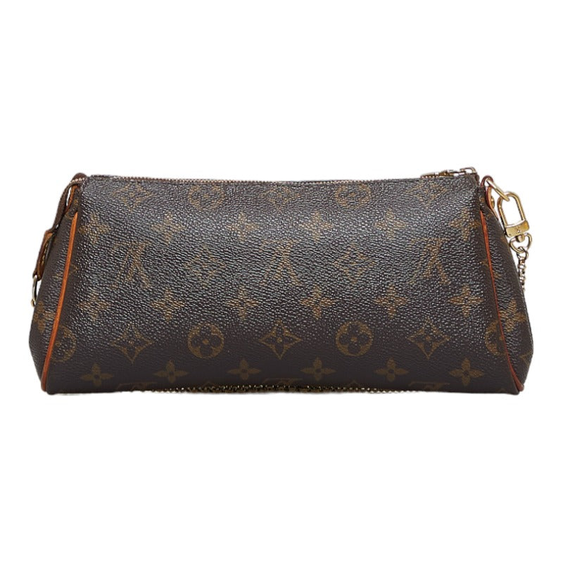 Louis Vuitton Monogram Eva Handbag Shoulder Bag 2way Brown