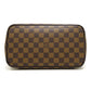 Louis Vuitton Damier Saleya PM Ebene Tote Bag Brown