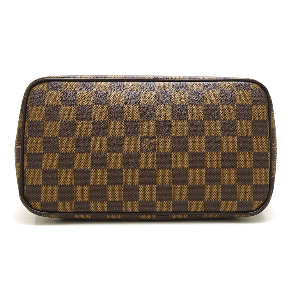 Louis Vuitton Damier Saleya PM Ebene Tote Bag Brown