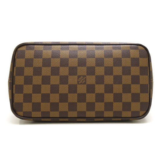 Louis Vuitton Damier Saleya PM Ebene Tote Bag Brown