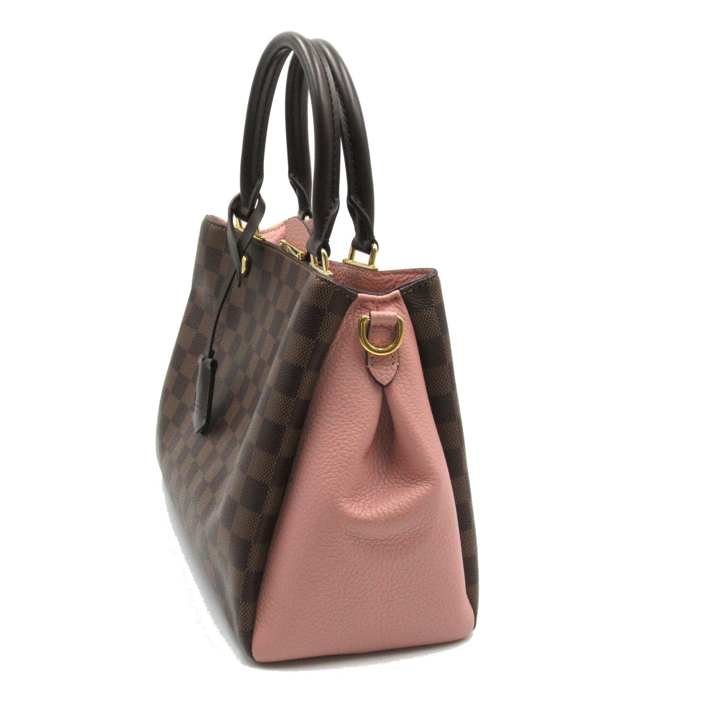 Louis Vuitton Brittany  Shoulder Bag Pvc Coated Canvas Damier